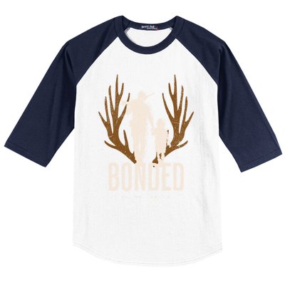 Bonded By The Hunt Father Son Hunting For Life Gift Baseball Sleeve Shirt