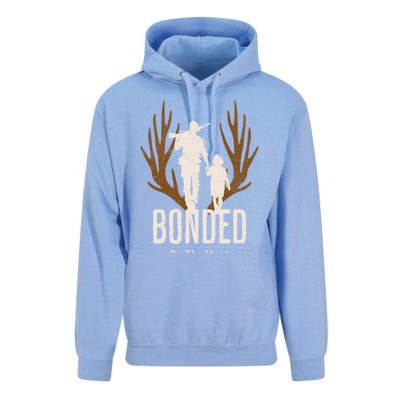 Bonded By The Hunt Father Son Hunting For Life Gift Unisex Surf Hoodie