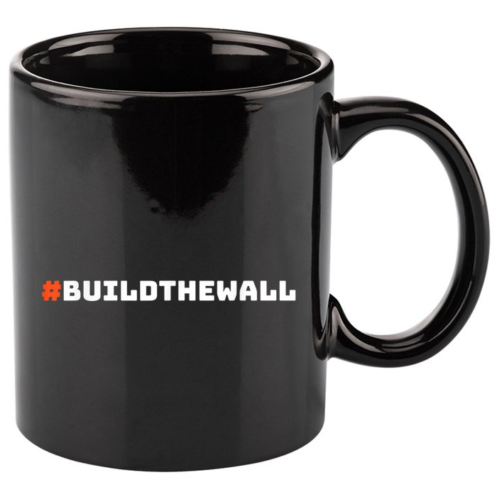 #Buildthewall Build The Wall Funny Trump 11oz C Handle Ceramic Mug
