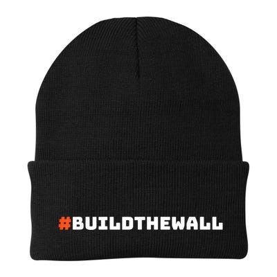#Buildthewall Build The Wall Funny Trump Beanie