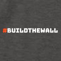#Buildthewall Build The Wall Funny Trump Vector Backpack