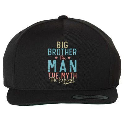 Big Brother The Man The Myth The Legend Big Brother Wool Snapback Cap