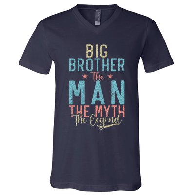 Big Brother The Man The Myth The Legend Big Brother V-Neck T-Shirt