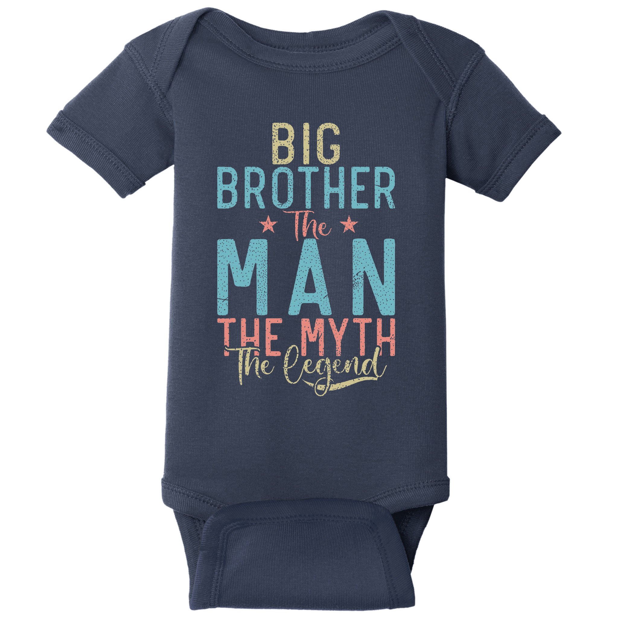 Big Brother The Man The Myth The Legend Big Brother Baby Bodysuit