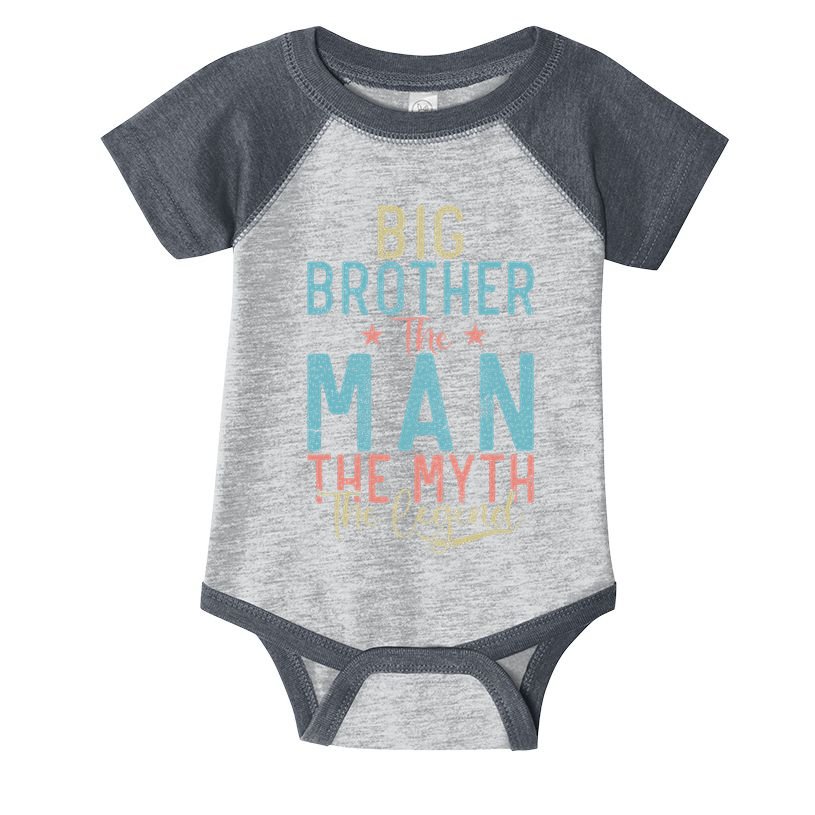 Big Brother The Man The Myth The Legend Big Brother Infant Baby Jersey Bodysuit