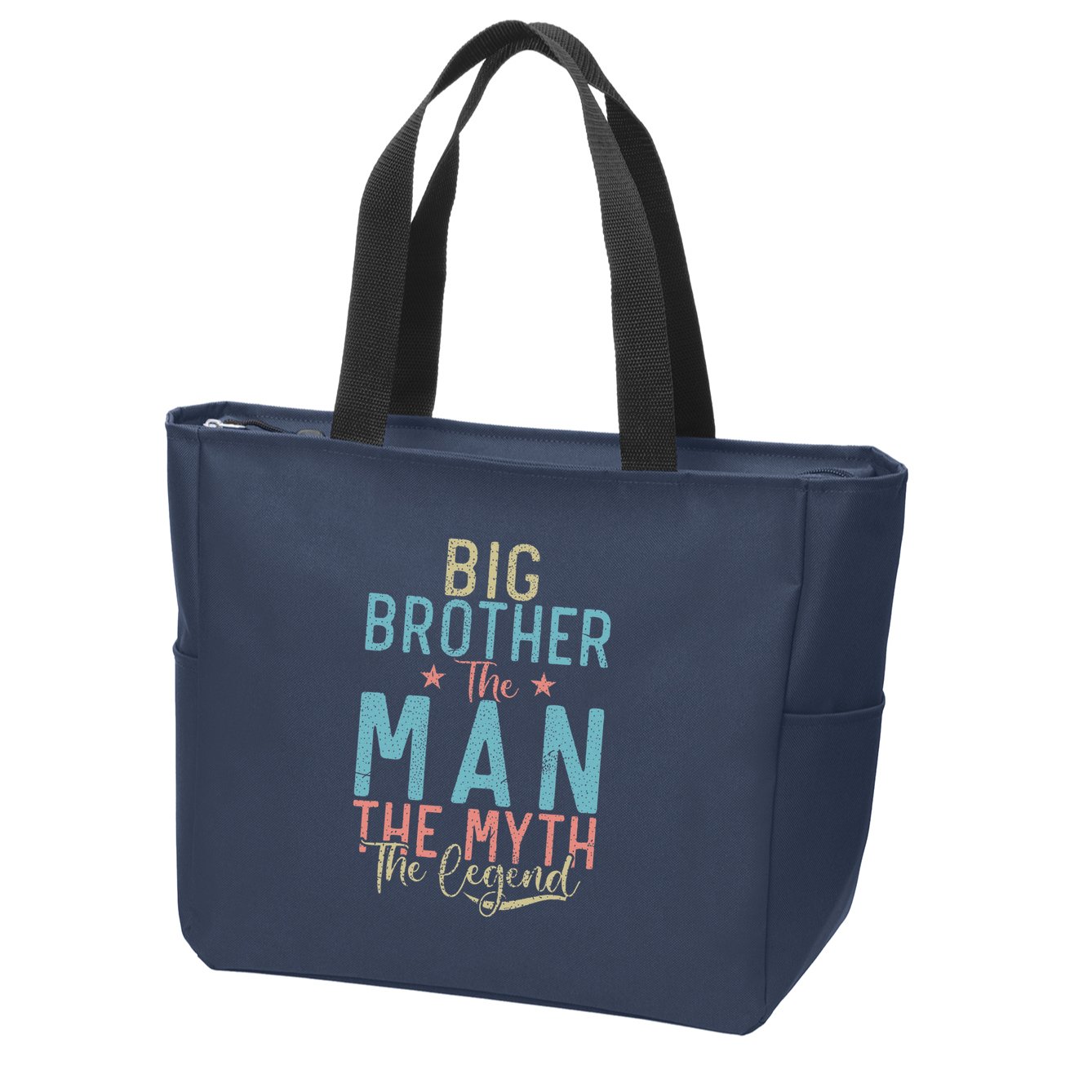 Big Brother The Man The Myth The Legend Big Brother Zip Tote Bag