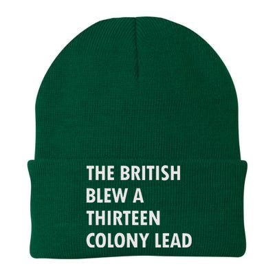 British Blew Thirteen Colonies 1776 Knit Cap Winter Beanie