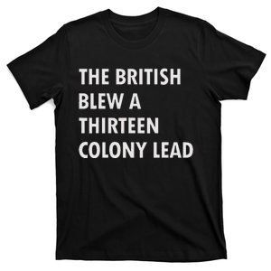 British Blew Thirteen Colonies 1776 T-Shirt