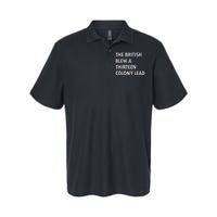 British Blew Thirteen Colonies 1776 Softstyle Adult Sport Polo