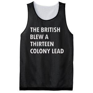 British Blew Thirteen Colonies 1776 Mesh Reversible Basketball Jersey Tank