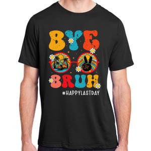 Bye Bruh Teacher Happy Last Day of School Hello Summer Funny Adult ChromaSoft Performance T-Shirt