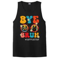 Bye Bruh Teacher Happy Last Day of School Hello Summer Funny PosiCharge Competitor Tank