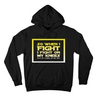 Battle Belongs To The Lord Christian Inspirational Hoodie