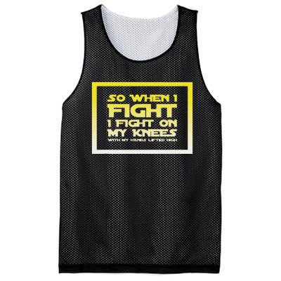 Battle Belongs To The Lord Christian Inspirational Mesh Reversible Basketball Jersey Tank