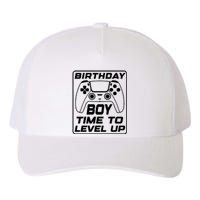 Birthday Boy Time To Level Up Funny Birthday Gamer Yupoong Adult 5-Panel Trucker Hat