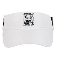 Birthday Boy Time To Level Up Funny Birthday Gamer Adult Drive Performance Visor