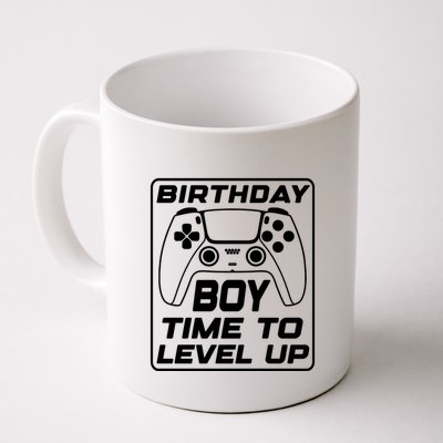Birthday Boy Time To Level Up Funny Birthday Gamer Mug