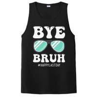 Bye Bruh Teacher Happy Last Day of School Hello Summer Funny PosiCharge Competitor Tank