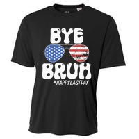 Bye Bruh Teacher Happy Last Day Of School Summer Cooling Performance Crew T-Shirt