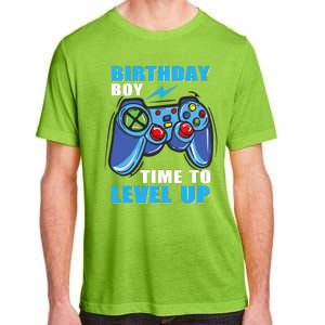 Birthday Boy Time To Level Up Video Game Boy Adult ChromaSoft Performance T-Shirt