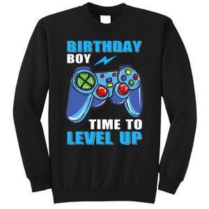 Birthday Boy Time To Level Up Video Game Boy Sweatshirt