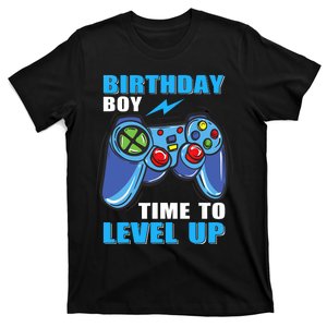 Birthday Boy Time To Level Up Video Game Boy T-Shirt