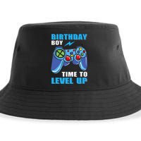 Birthday Boy Time To Level Up Video Game Boy Sustainable Bucket Hat