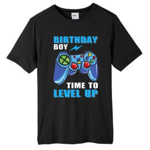 Birthday Boy Time To Level Up Video Game Boy Tall Fusion ChromaSoft Performance T-Shirt