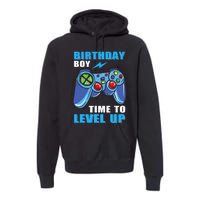 Birthday Boy Time To Level Up Video Game Boy Premium Hoodie