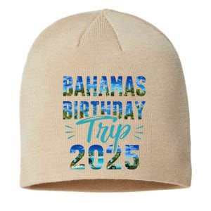 Bahamas Birthday Trip Vacation 2025 Party Cruise Crew Sustainable Beanie