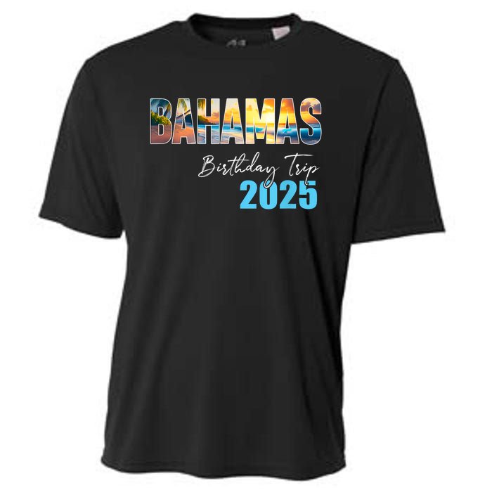 Bahamas Birthday Trip 2025 Vacation Party Crew Cruise Cooling Performance Crew T-Shirt