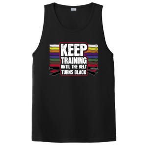 Black Belt Training Martial Arts Taekwondo Gift Idea Great Gift PosiCharge Competitor Tank