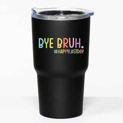 Bye Bruh Teacher Happy Last Day Of School Hello Summer Funny Tumbler