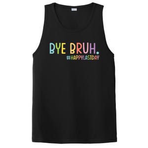 Bye Bruh Teacher Happy Last Day Of School Hello Summer Funny PosiCharge Competitor Tank