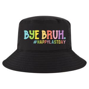 Bye Bruh Teacher Happy Last Day of School Hello Summer Funny Cool Comfort Performance Bucket Hat