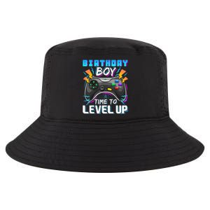 Birthday Boy Time To Level Up Video Game Birthday Gift Boy Cool Comfort Performance Bucket Hat