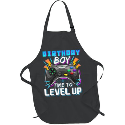 Birthday Boy Time To Level Up Video Game Birthday Gift Boy Apron