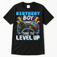 Birthday Boy Time To Level Up Video Game Birthday Gift Boy Tall T-Shirt