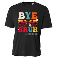 bye bruh teacher happy last day of school Cooling Performance Crew T-Shirt