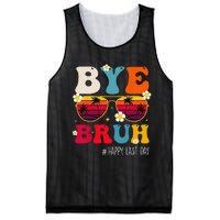 bye bruh teacher happy last day of school Mesh Reversible Basketball Jersey Tank