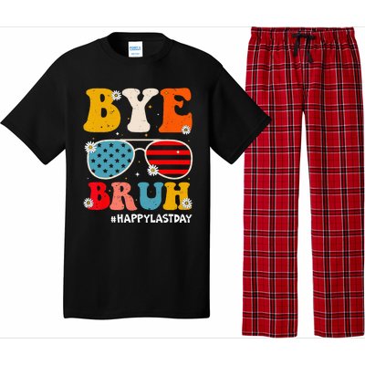 Bye Bruh Teachers Happy Last Day of School Summer Funny Pajama Set