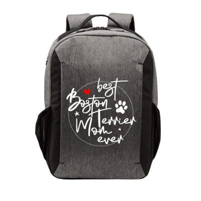 Best Boston Terrier Mom Ever Vector Backpack