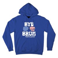 Bye Bruh Teacher Happy Last Day Of School Summer Hoodie