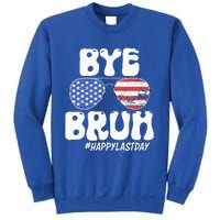 Bye Bruh Teacher Happy Last Day Of School Summer Sweatshirt