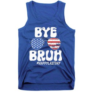 Bye Bruh Teacher Happy Last Day Of School Summer Tank Top