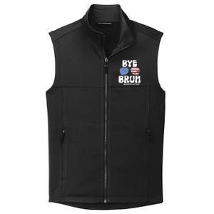 Bye Bruh Teacher Happy Last Day Of School Summer Collective Smooth Fleece Vest