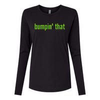 Bratty Bumpin That Brat Themed Bumper Womens Cotton Relaxed Long Sleeve T-Shirt