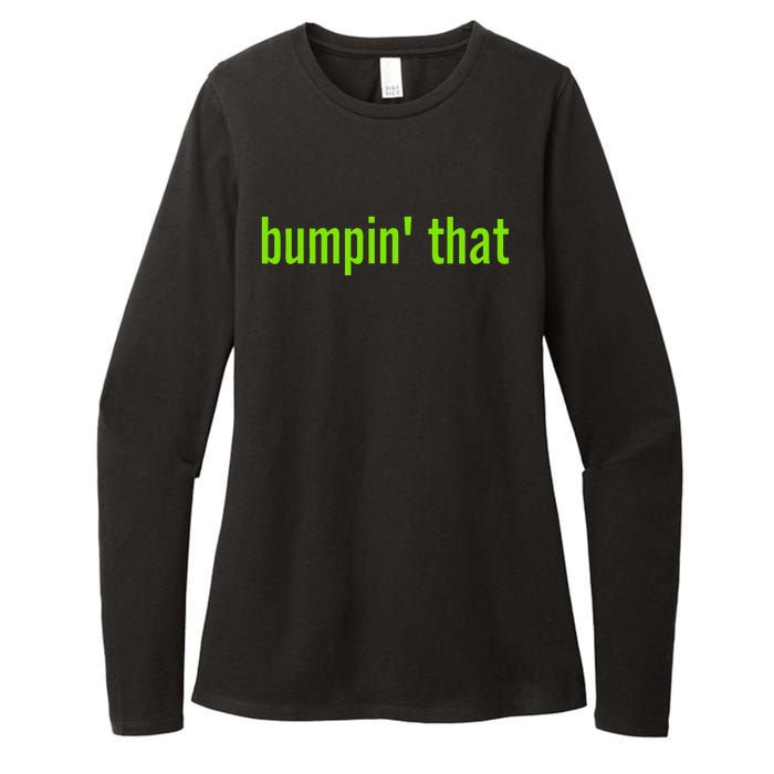 Bratty Bumpin That Brat Themed Bumper Womens CVC Long Sleeve Shirt