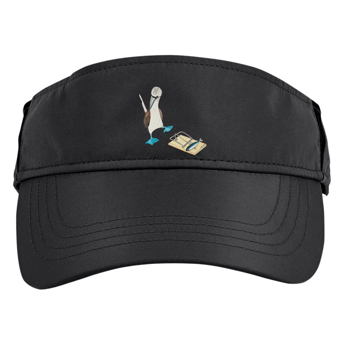 Bluefooted Booby Trap Adult Drive Performance Visor