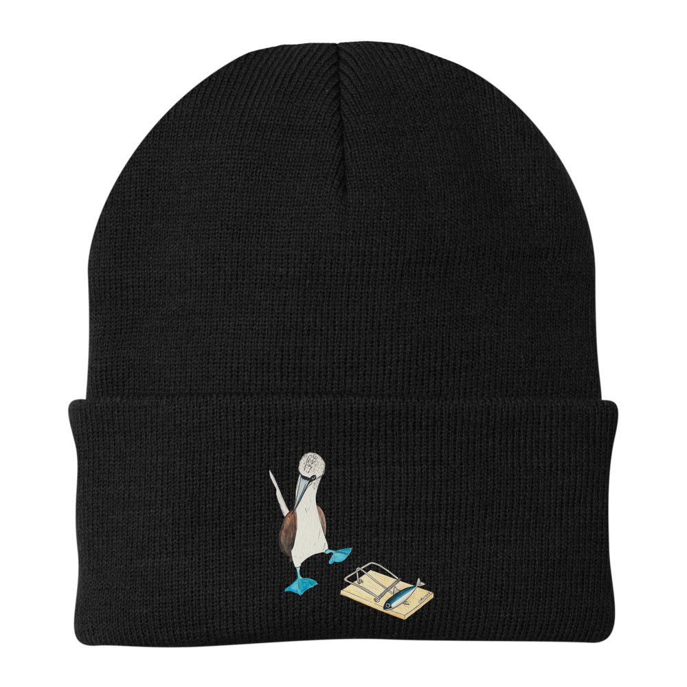 Bluefooted Booby Trap Beanie
